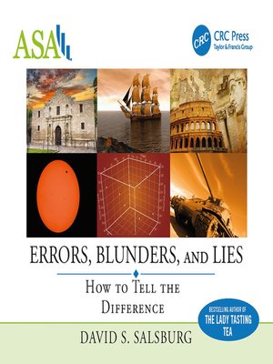 cover image of Errors, Blunders, and Lies